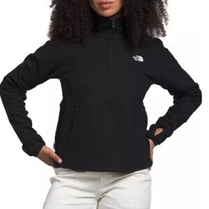 The North Face half zip  Women's Black Pullover sweater